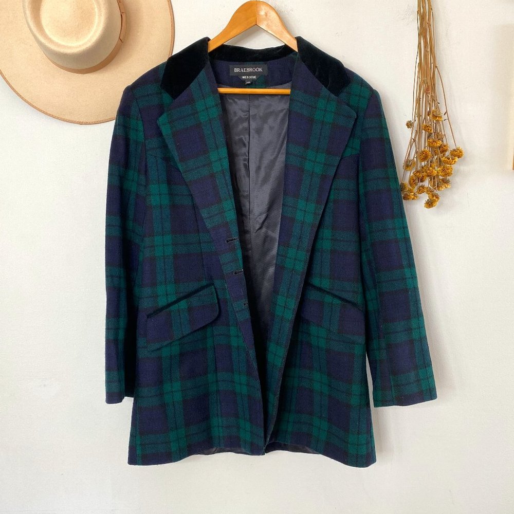 Braebrook Plaid Blazer